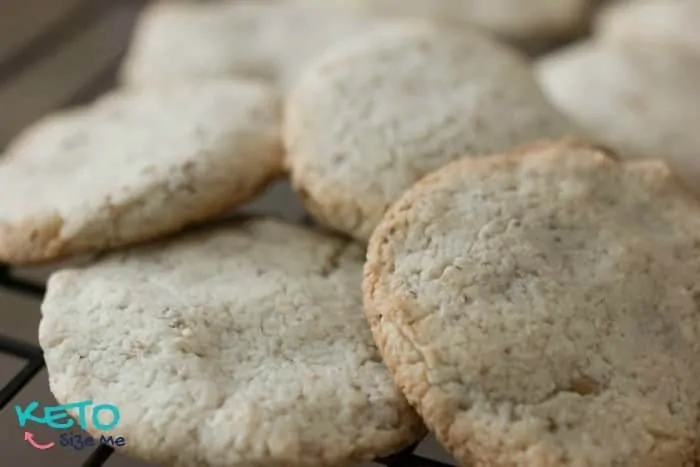 Delicious Keto Walnut Cookies are perfect for keto, low carb, and the atkins diet. 