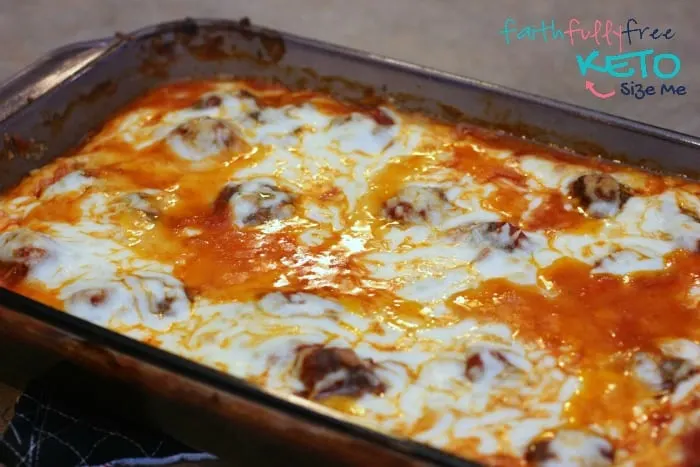 low carb baked spaghetti 