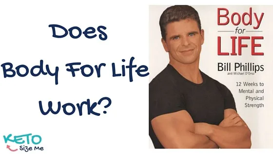 Does Body For Life Work? Text with picture of book cover