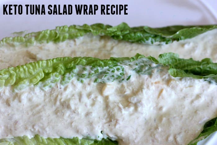 Keto Tuna Salad Wrap Recipe- The BEST low carb tuna salad sandwich ever! tuna. mayo, monterey jack, oh my! keto, lchf, atkins, paleo. it's all good!| ketosizeme.com