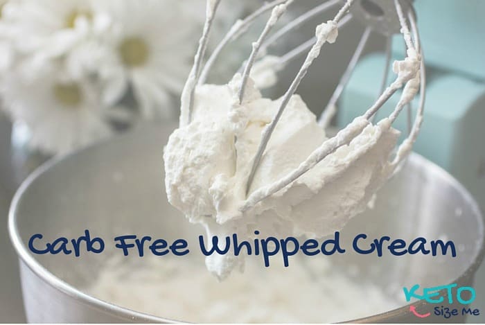 Keto Carb Free Whipped Cream Recipes Mustard Seed Market Cafe