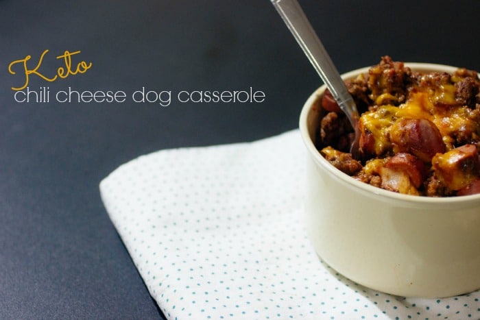 Ketogenic Chili Cheese Dog Recipe With Ground Beef Hot Dogs Homemade Chili and Cheese Baked