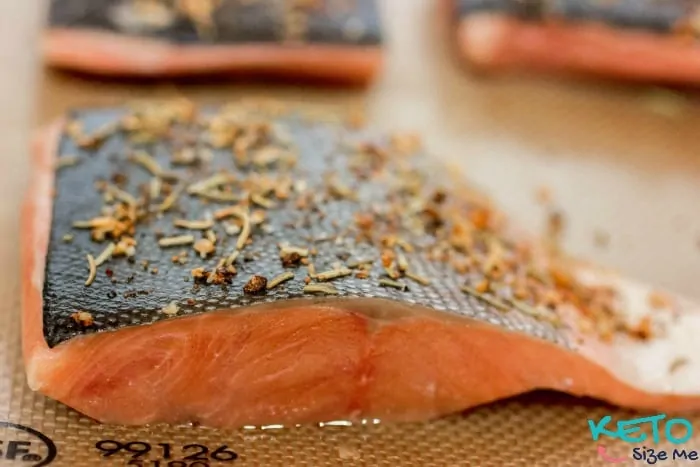 Delicious Keto Rosemary Dill Salmon Recipe. You've never tasted salmon like this before!