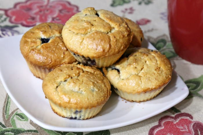 Keto Lemon Blueberry Muffin Recipe