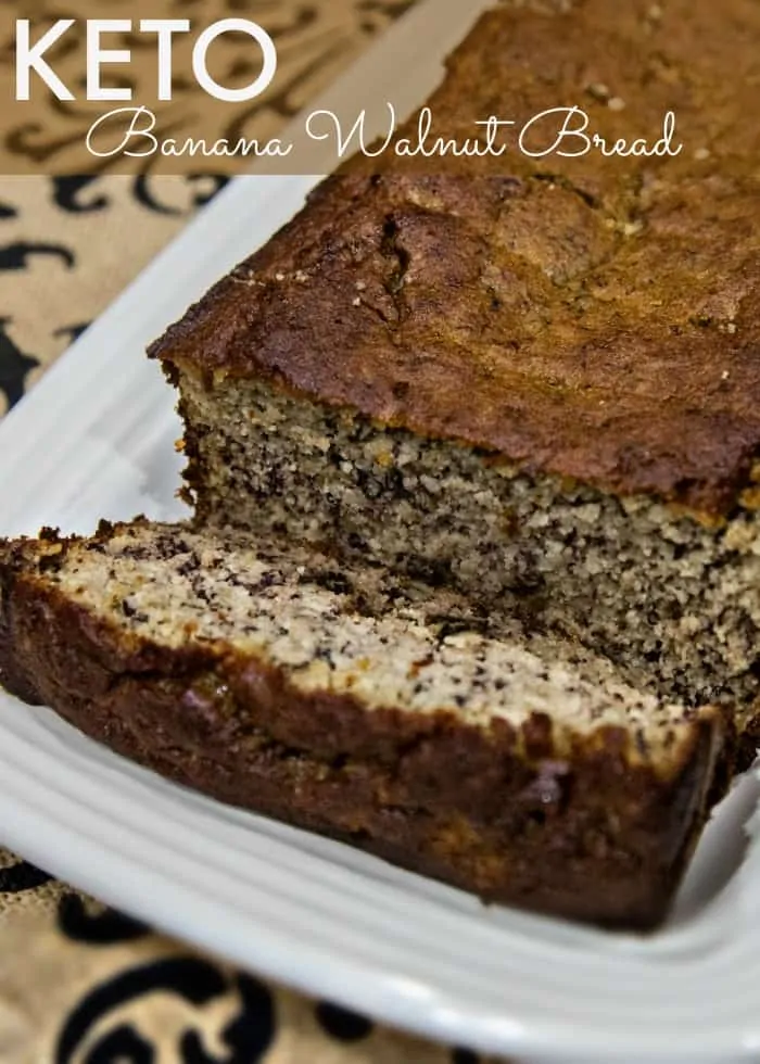 Keto Banana Walnut Bread Great For Kids Keto Size Me