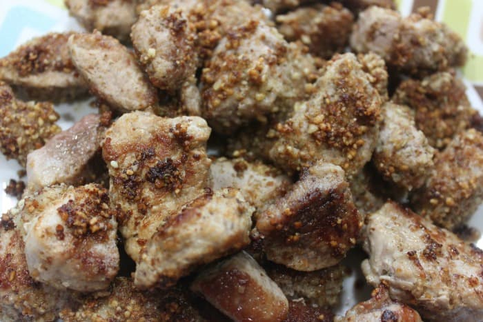 Ketogenic Almond Pork Tenderloin Bites
