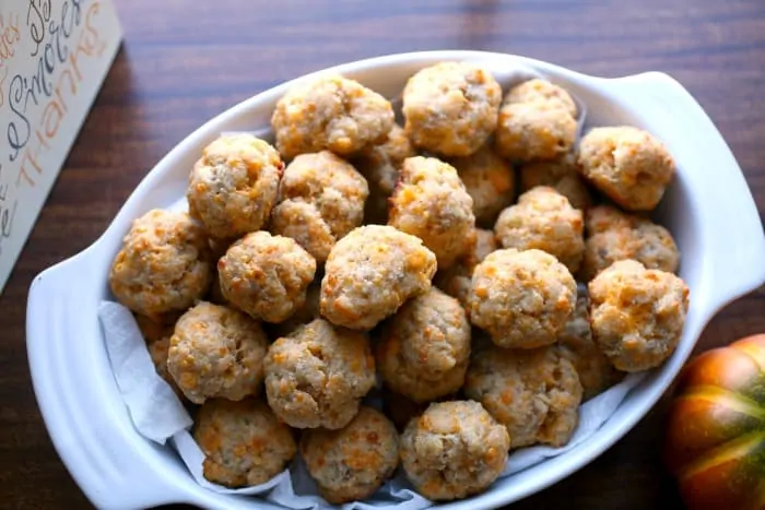 Keto Coconut Flour Sausage Balls Recipe Atkins Friendly