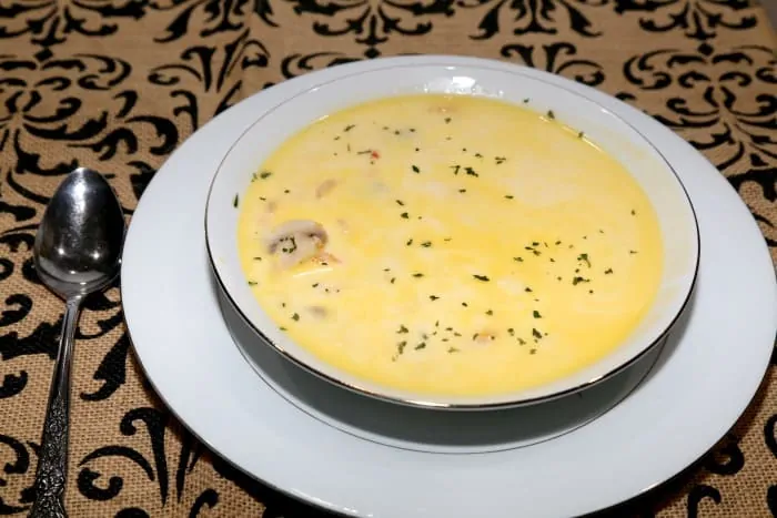 Keto Cheesy Shrimp Soup Ingredients