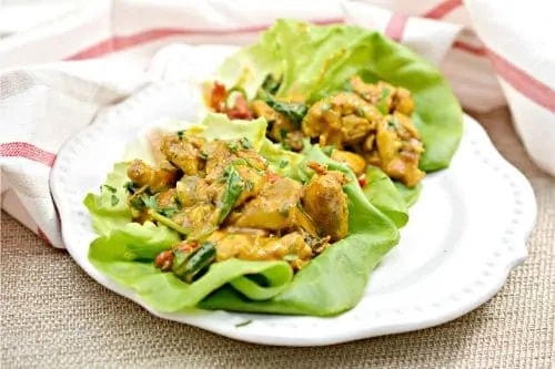 Curry Lettuce Wraps