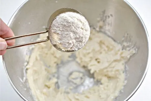 ingredients to make low carb gingerbread in a mixing bowl 